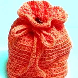 New Handmade Vibrant Knapsack